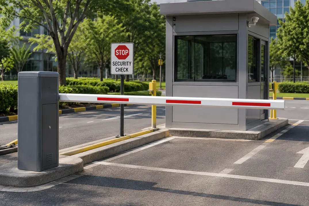 Boom Barrier for Car Park Dubai UAE — LOKIZ Automatic Parking Gate Supplier