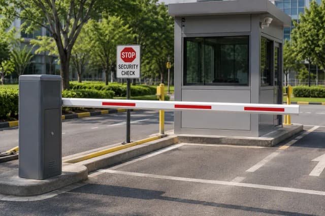Automatic Boom Barrier Dubai UAE — LOKIZ Vehicle Access Control