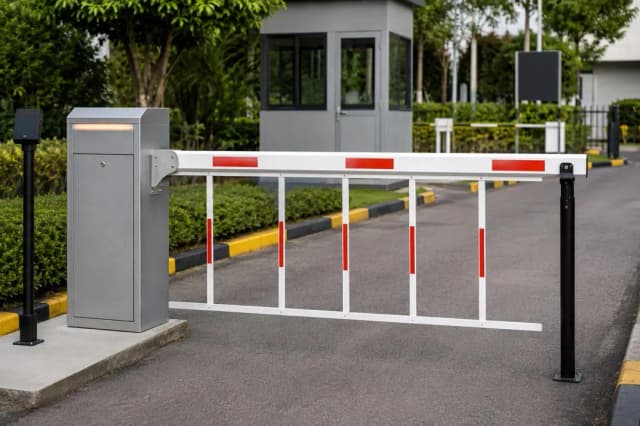Drop Arm Barrier Dubai UAE — LOKIZ Pedestrian Access Control
