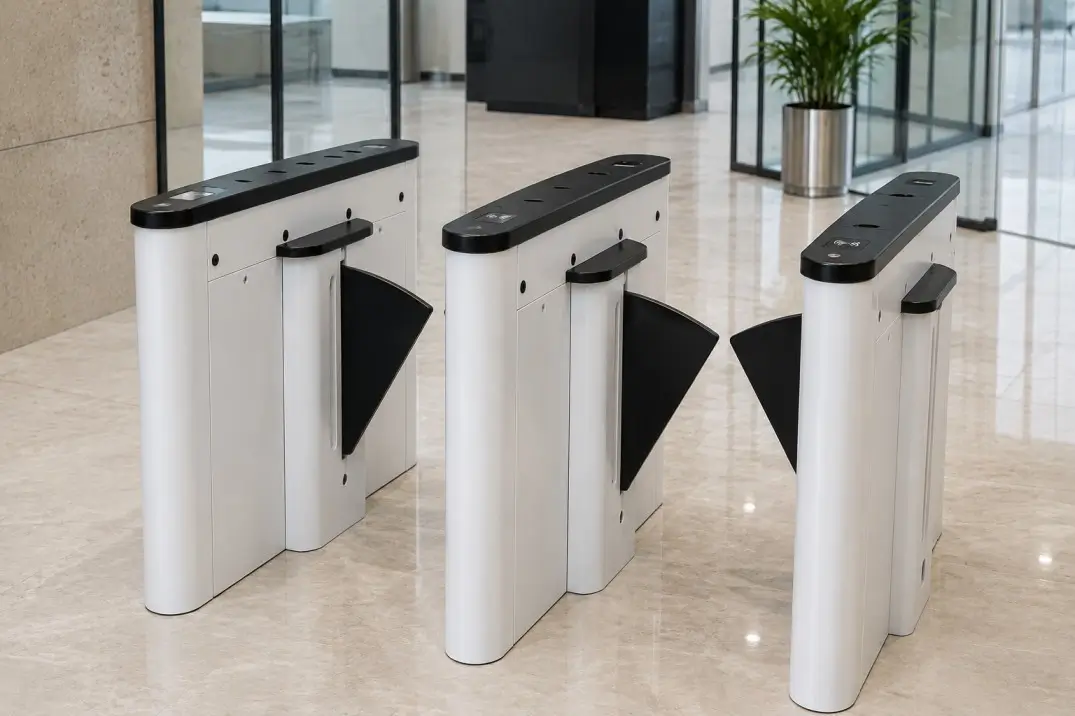 Flap Barrier Turnstile Sharjah — LOKIZ Entrance Control Supplier UAE