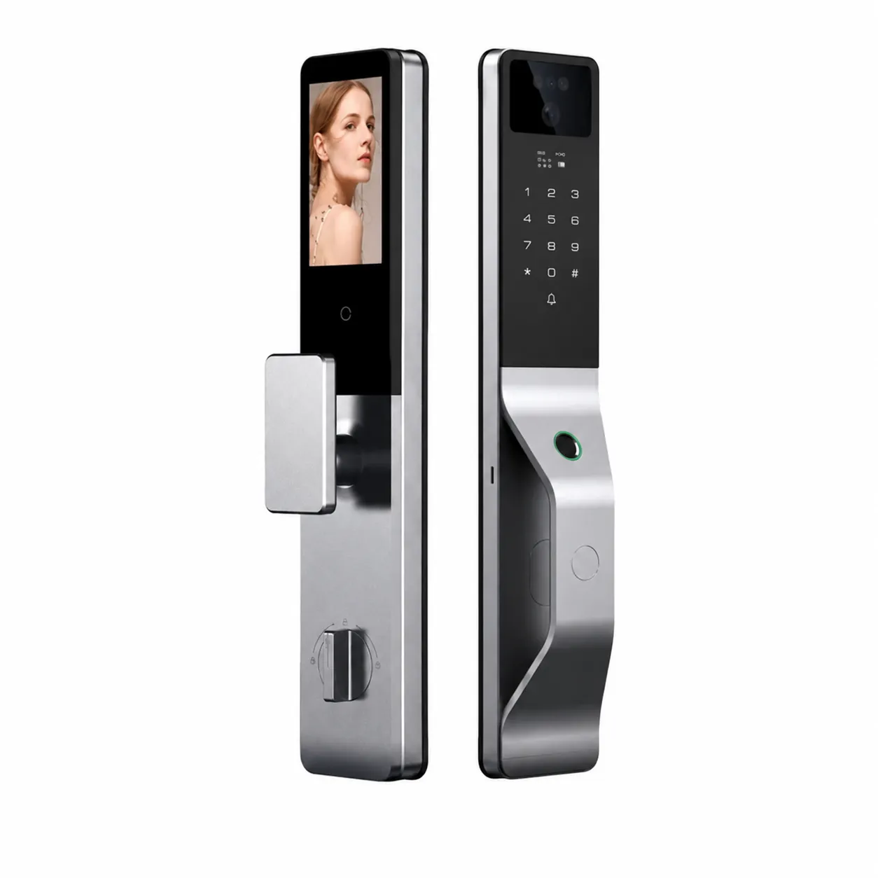 LOKIZ LK-A2Pro Smart Door Lock — 3D Face Fingerprint Dubai UAE
