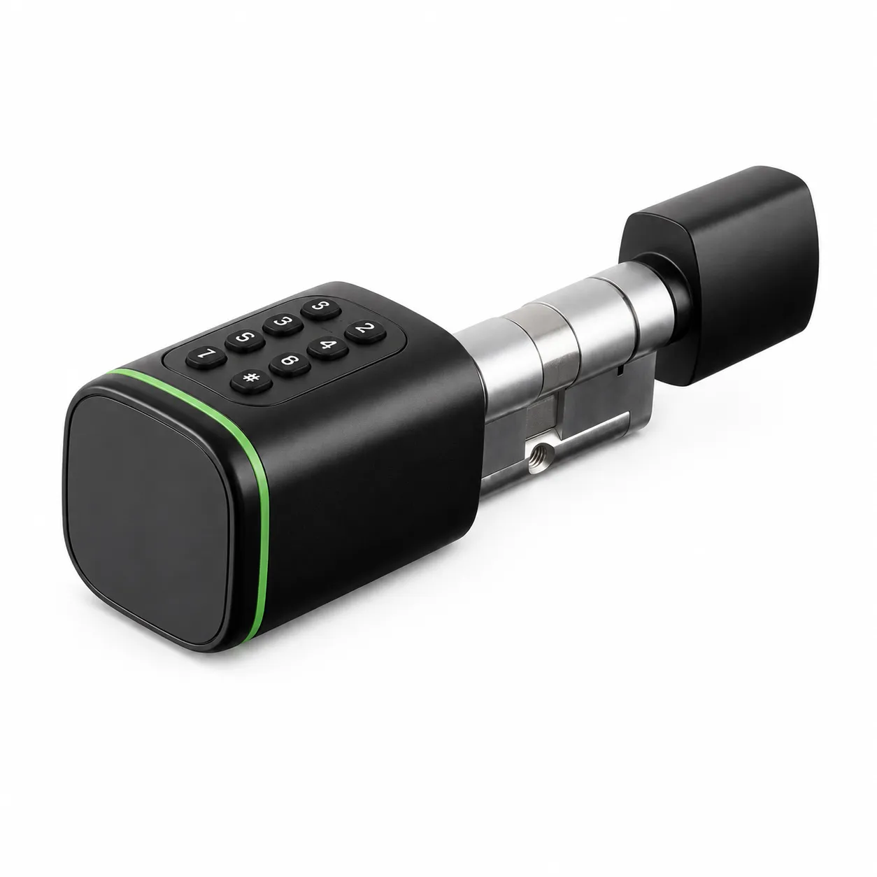 LOKIZ LK-D1-K Smart Cylinder Lock — TUYA WiFi 1000 Users Dubai UAE