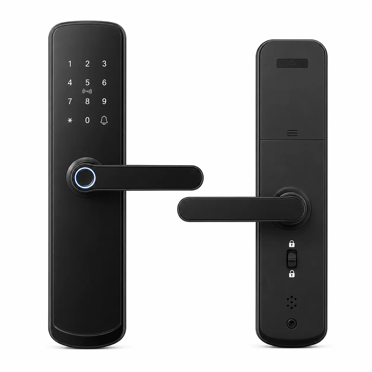 LOKIZ LK-D280TT Smart Door Lock — Bluetooth WiFi Euro Mortise Dubai UAE