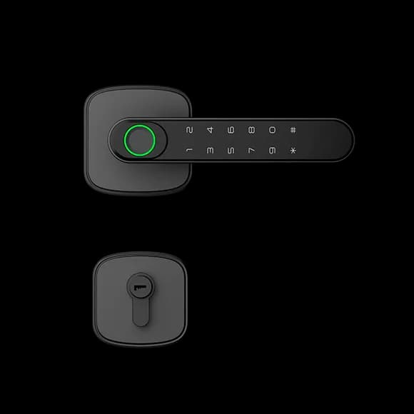 LOKIZ LK-K2Plus Smart Door Lock — TUYA Bluetooth Fingerprint Dubai UAE