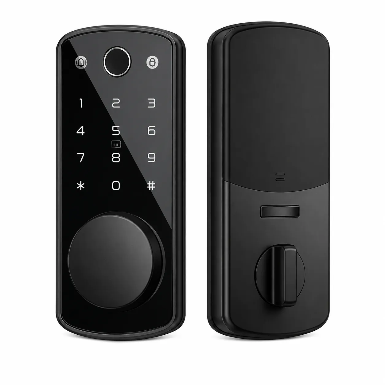 LOKIZ LK-K7 Smart Door Lock — TUYA WiFi Fingerprint Deadbolt Dubai UAE
