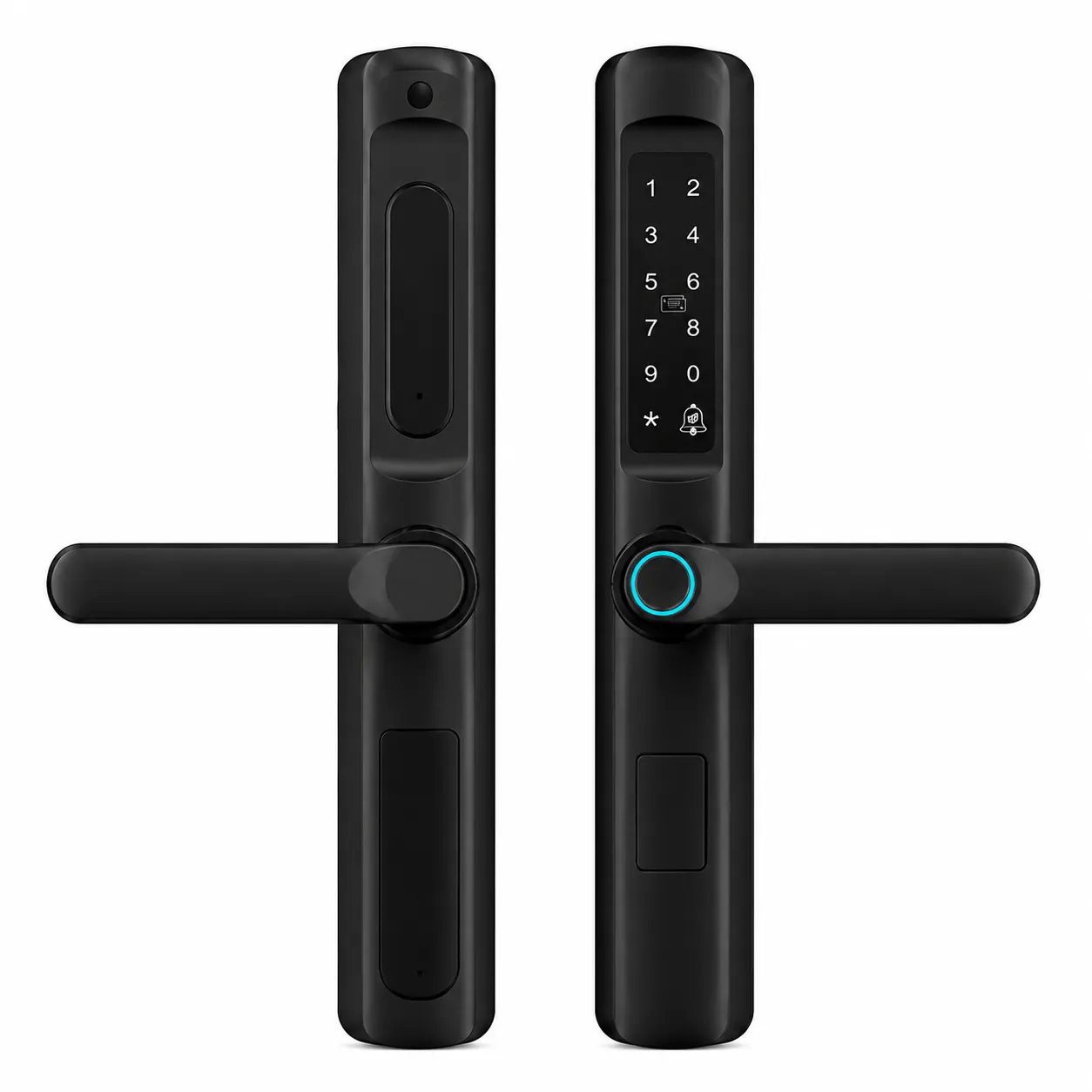 LOKIZ LK-K9 Smart Door Lock — IPX6 TUYA WiFi Handle Fingerprint Dubai UAE