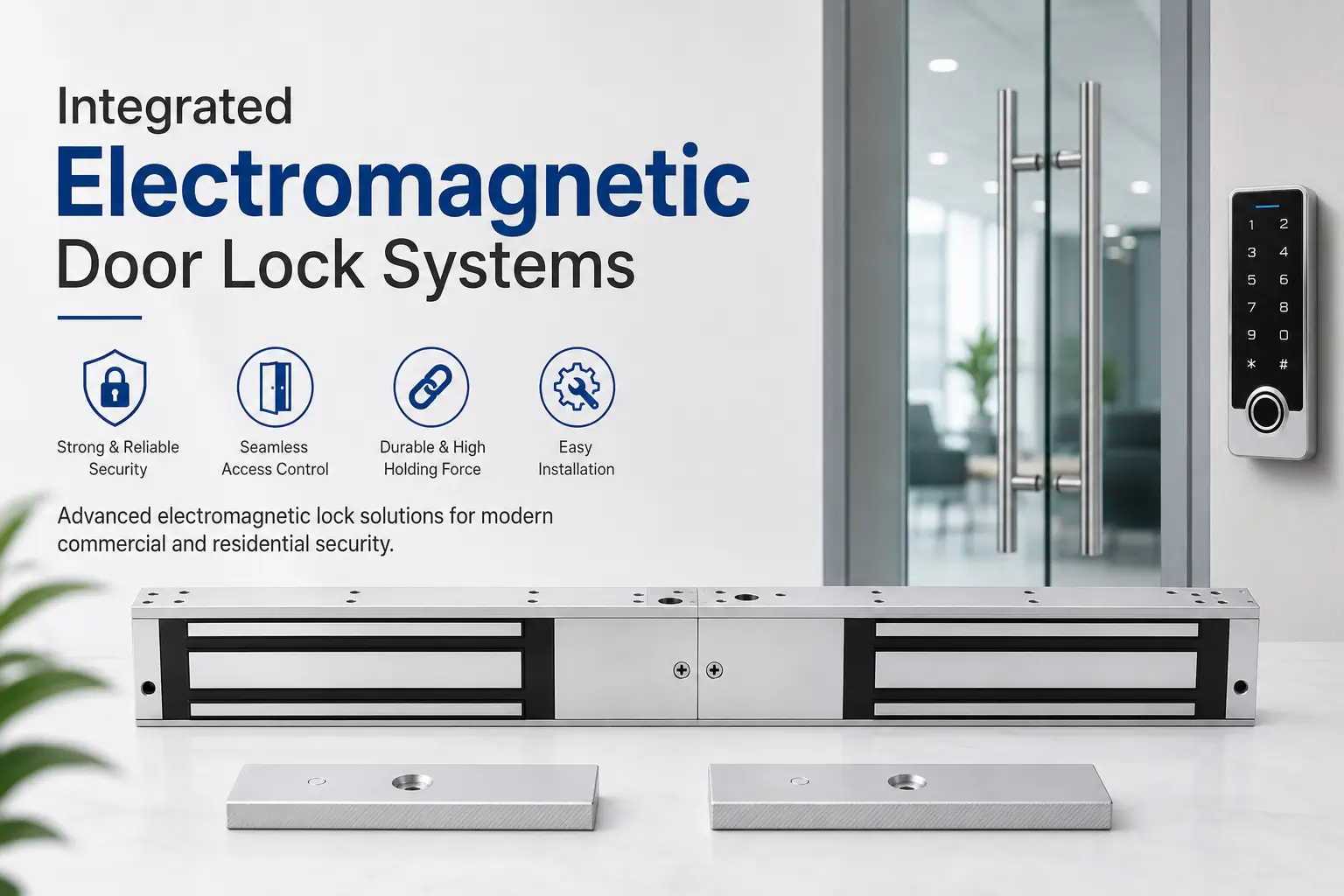 Electromagnetic lock solutions Dubai