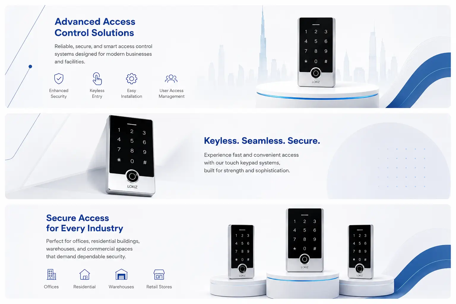 Advanced biometric readers Dubai